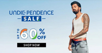 Undiependence Sale-Up to 60% Off & Buy 5 @999