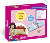 BARBIE Sweet Celebrations -Kid friendly DIY desert recipes for Kids Age 7+ Yrs