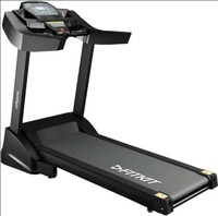 Fitkit by Cult 10K 2.5HP (4HP Peak) Treadmill (Max Weight: 120 Kg, Manual Incline) for Home Gym Fitness with 1 Year Warranty(Black)