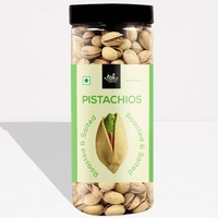 Eat Any Time Premium Roasted & Salted Pistachios - 800gm Jar (Himalayan Pink Salted)