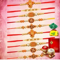 Free 250 BMS Voucher+ Poorak Rakhi  Set 