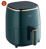 Pigeon Healthifry Digital Air Fryer, 360° High Speed Air Circulation Technology 1200 W with Non-Stick 4.2 L Basket - Green 