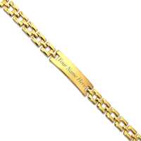 Oblivion Personalized Golden Color Rakhi For Brother