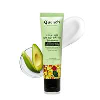 Quench Vitamin E Ultra Light SPF 50+ PA++++ Sunscreen for Glowing Skin | Non-Greasy and Non-Sticky