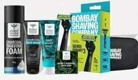 smart shave and bath travel kit from Bombay Shaving Company
