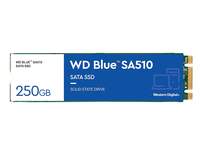 Western Digital WD Blue SA510 M.2 250GB, Up to 550MB/s, 2.5 Inch/7 mm, 5Y Warranty, Internal Solid State Drive (SSD) (WDS250G3B0B)