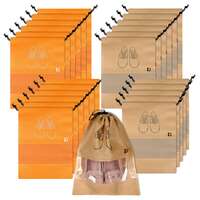 Kuber Industries Pack of 24 Shoe Bags | Shoe Bags for Travel