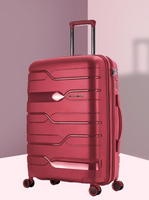 Nasher Miles Paris Textured Hard-Sided Large Trolley Bag