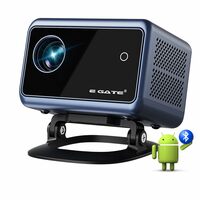 E Gate New i9 Pro Smart Projector, 6900 LED Lumens 2X Brightness, 1080p & 4K Support