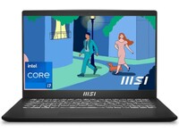 MSI Modern 14, Intel 12th Gen. i7-1255U, 36CM FHD 60Hz Laptop (16GB/512GB NVMe SSD/Windows 11 Home)