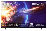 Sony BRAVIA 3 Series 89 cm (75 inches) 4K Ultra HD Smart LED Google TV K-75S30B (Black)