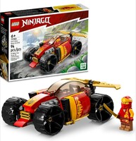 LEGO NINJAGO Kai's Ninja Race Car EVO 71780 Building Toy Set (94 Pcs),Multicolor 