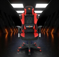 Nilkamal Fyrebird Ergonomic Gaming Chair with Lumbar Pillow, 3D Adjustable Armrest, Adjustable Neck, Gas Lift Mechanism, & 100mm Tilt (Marvel)