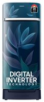  Samsung 215 L, 5 Star, Single Door Refrigerator (RR23D2H359U/HL, Paradise Bloom Blue, Base Stand Drawer, 2024 Model) 