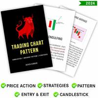 Trading Chart Pattern Book | Includes Breakout Pattern Candlestick Pattern And Indicators | Best Stock Market Book For Beginners By Akash Kundur  