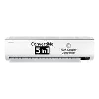  Samsung 1.5 Ton 5 Star (5-in-1 Convertible Cooling, 2023 Model, AR18CYNZABE, Stabilizer Free Operation, Inverter Split AC)