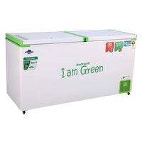 ROCKWELL 515 L 5 Star Convertible GREEN Deep Freezer Double Door