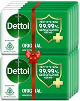 Dettol Original Germ Protection Bathing Soap,(125gm-Packof 10) (10 x 125 g)