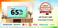 TCL, Sony & Mi Television Rewards | Get up to ₹1000 as cashback 