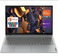 Lenovo V15 Gen 4 Laptop 15.6" FHD Display AMD Ryzen 3 Windows 11 Pro With MS-Office (8GB LPDDR5 RAM 5500 MHz | 512GB PCIe SSD)