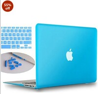 MOCA for Apple MacBook Air 13” 13.3 inch 2015 – 2017 Release Model. A1466, A1369, MQD32LL/A (3 Mac Saviours Free) Matte Hard Shell Case Cover Fit New & Old Air 13 (Ocean Blue)


