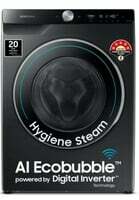 SAMSUNG 11 kg Fully Automatic Front Load Washing Machine with In-built Heater Black