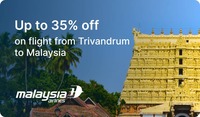 Up to 35% off on Malaysia Airlines Flight bookings!