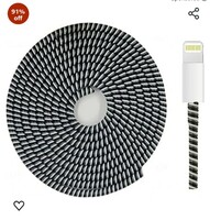 HUMBLE Ultimate Cable Protector | Spiral Triple Colour 1.5 Meter / 150 cm | Plastic Cord Wire Charger Winder for iPhone and Android Charging Cables (Pack of 1)