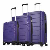Aristocrat Chroma Set of 3 Hard Luggage (55+65+75cm) | Cabin, Medium and Large Check-in Luggage