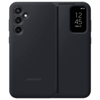 SAMSUNG Soft Bio PU Flip Case for Galaxy S23 FE (Built in Card Pocket, Black)