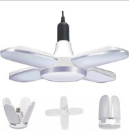 Gesto 28W Deformable Fan Shape High Bright Led Bulb-Upto 85% Energy Saving-B22 CFL Led Bulb for home,office,shop,hospital,factory-(Cool White-6500K) Pack of 1