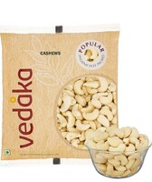 Amazon Brand - Vedaka Whole Cashews (Grade W320) | 200g | Gluten Free & Plant Based Protein | Premium Kaju Nuts