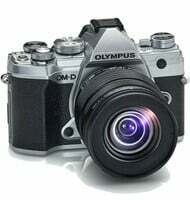 Olympus OMD-EM-5-Mark-III Mirrorless Digital Camera with Lens 12-45mm F4.0 Pro.Silver