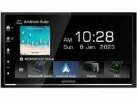 Kenwood DMX7022S Apple CarPlay/Android Auto/Digital Media Receiver. 6.8" WVGA Capacitive Touch Screen Display 