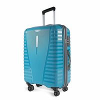Aristocrat Airpro 76 cms Large Check-in Polypropylene Hardsided 8 Wheels Luggage [Teal Blue]
