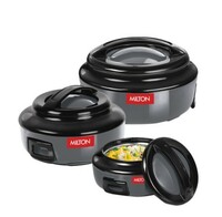 Milton Grey Set of 3 Ernesto Inner Steel Jr. Casseroles