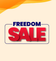 Freedom Sale-20% Off Up to Rs.100 on MOV Rs.200 + 5% Off Aqua Cashback 