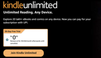 Join Kindle Unlimited Subscription for 30 days free
