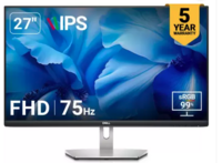 DELL S Series 27 inch Full HD IPS Panel with 5-Years warranty, 99% sRGB, Low Blue Light technology Monitor