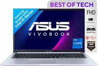 ASUS Vivobook 15, 15.6" (39.62cm) FHD, Intel Core i7-12700H 12th Gen, Thin and Light Laptop (16GB/512GB SSD/Icelight Silver/1.7 Kg), X1502ZA-EJ745WS