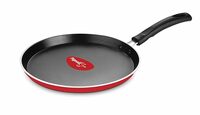 Pigeon by Stovekraft Basics Aluminium Non Stick, Non Induction Base Tawa, 28 Cm, Red Apply ₹100 coupon 