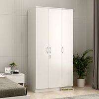 WoodenStreet™ Kayden 3 Door Wardrobe Furniture for Clothes