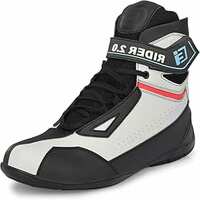 Eego Italy Mens Rider-2, Water Resistant Biker Boots