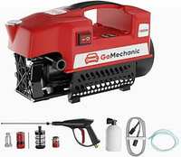 GoMechanic Car Pressure Washer High Pressure Pump Machine Portable Washing Gun 1800 Watts, 120 Bars (Red, LHPW20) 
