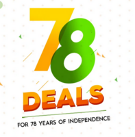 78 Deals For 78 Years Of independence Min 60% Off - Lowest Price Ever on Bras, Briefs, Sleep And Active Wear