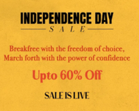 Zivame Independence Day Sale [9-15 August]  - Upto 80% Off + Extra ₹150 off 