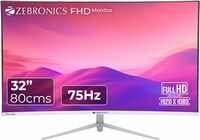 Zebronics LED Curved 32" FHD Monitor (1920×1080, 75Hz)