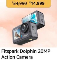 Fitspark Dolphin 20MP Action Camera