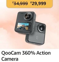 QooCam 360% Action Camera ( Newly Launched ) 