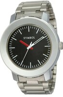 Amazon Brand - Symbol Analog Men's Watch (Dial Colored Strap)